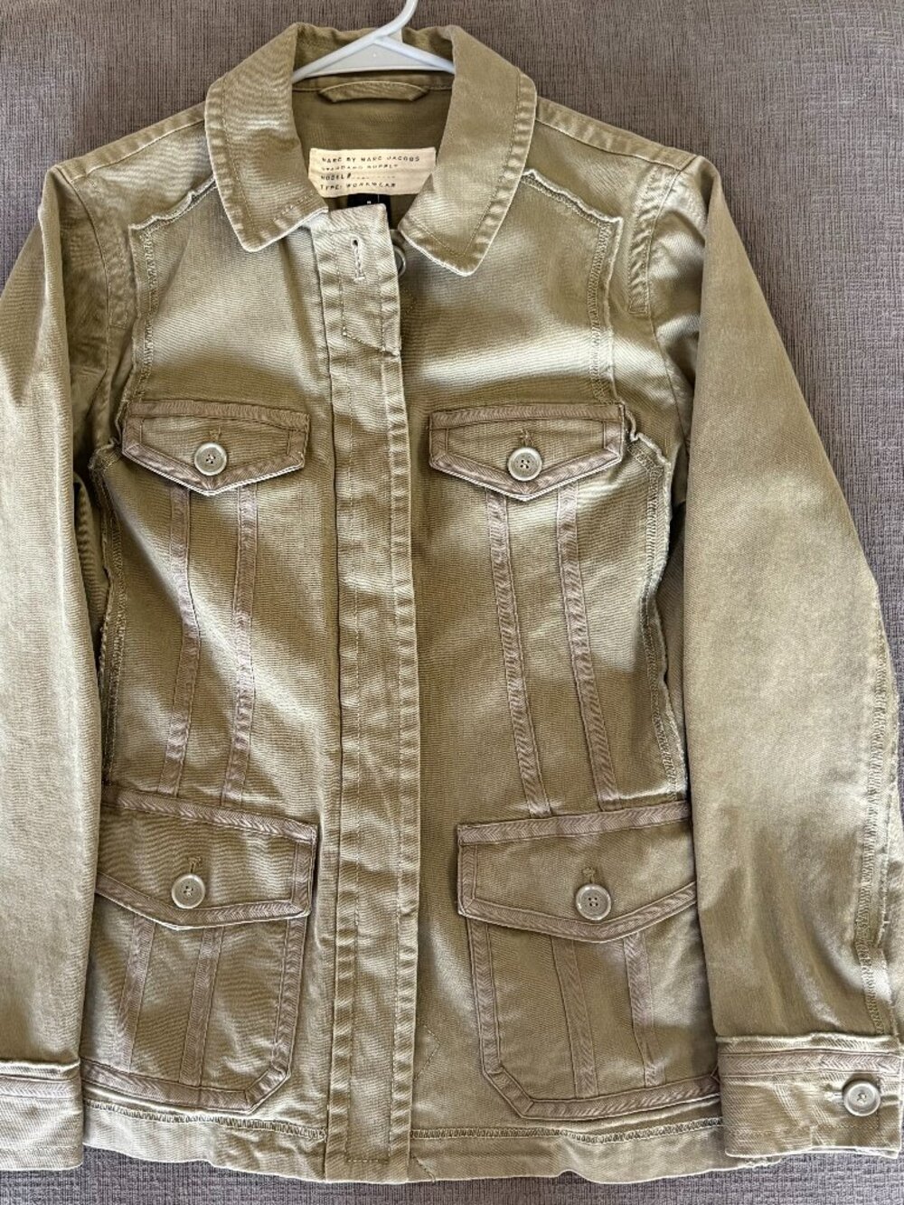 Marc Jacobs Spring Jacket - Army Green